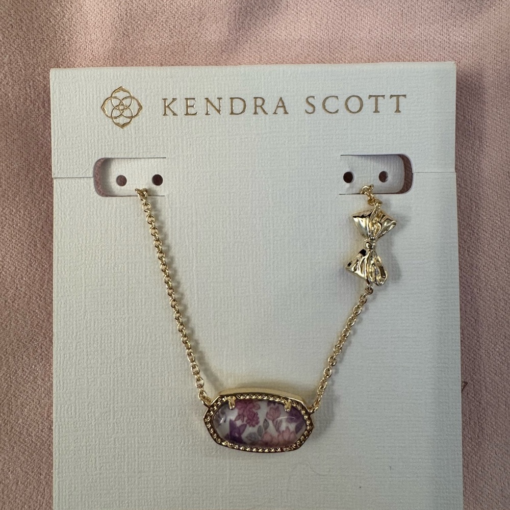 Kendra Scott x LoveShackFancy Elisa in purple. New with tag